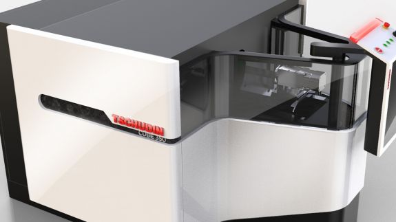 Rectifieuse sans centre 3 axes pour des diamètres jusqu'à 20 mm.